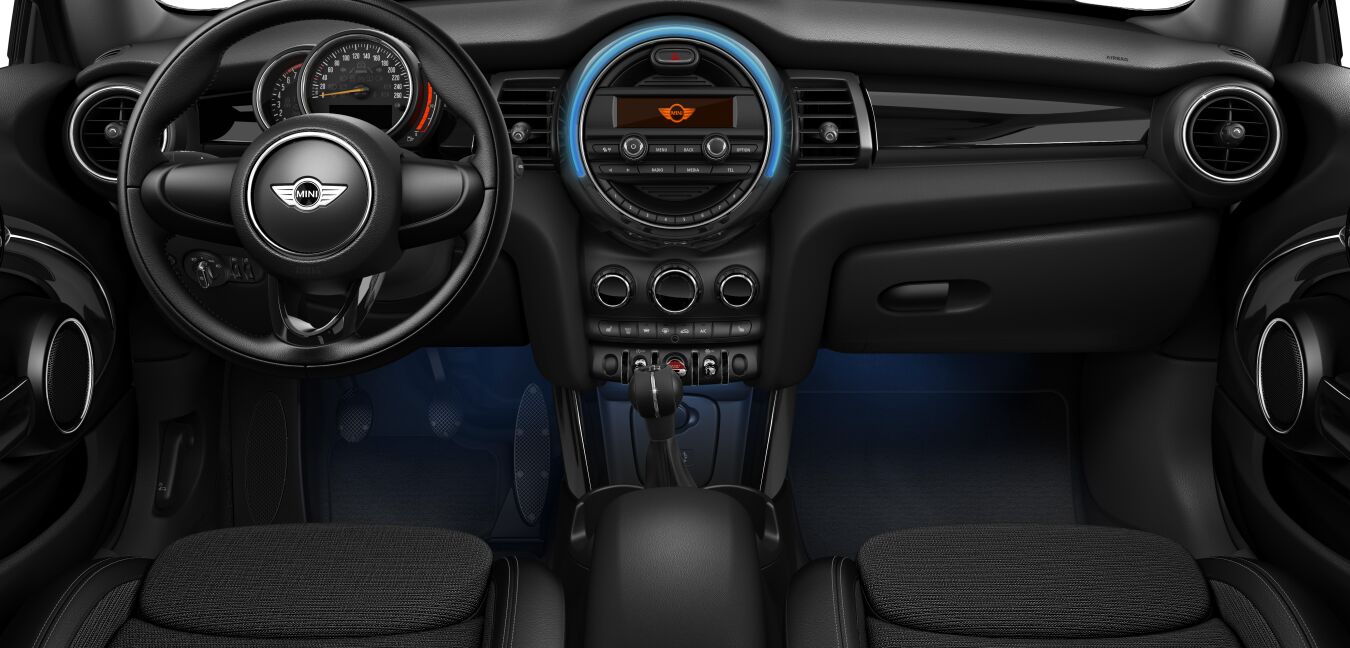 MINI MINI Cabrio im Innenraum von vorne