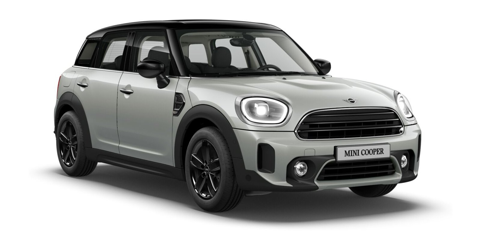 MINI Cooper Countryman in Silber von vorne