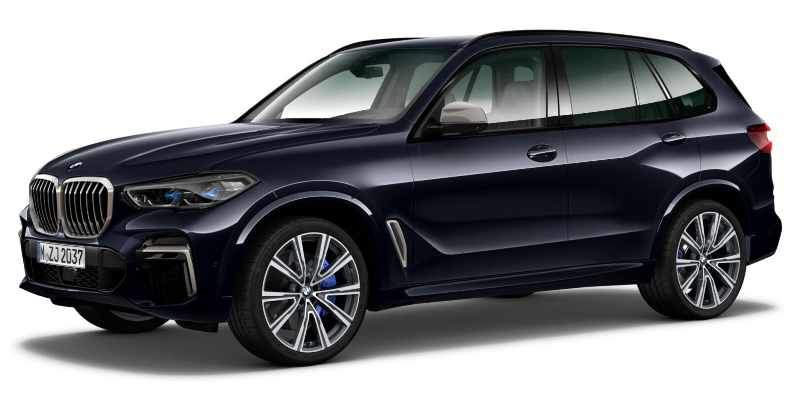 BMW BMW X in Schwarz von vorne BMW BMW X in Schwarz von vorne