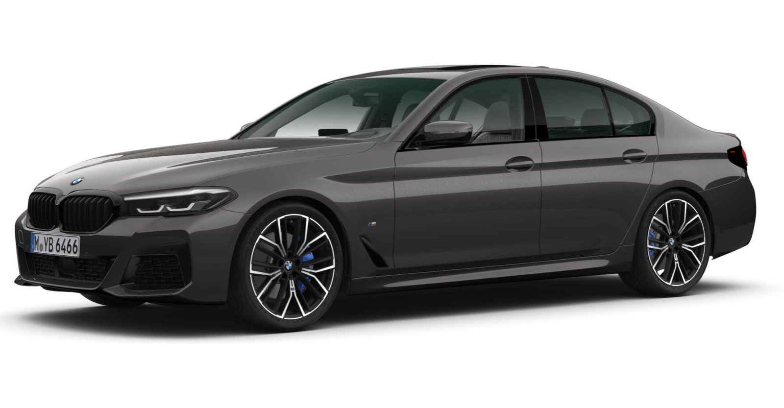 BMW BMW 5er in Grau von vorne BMW BMW 5er in Grau von vorne