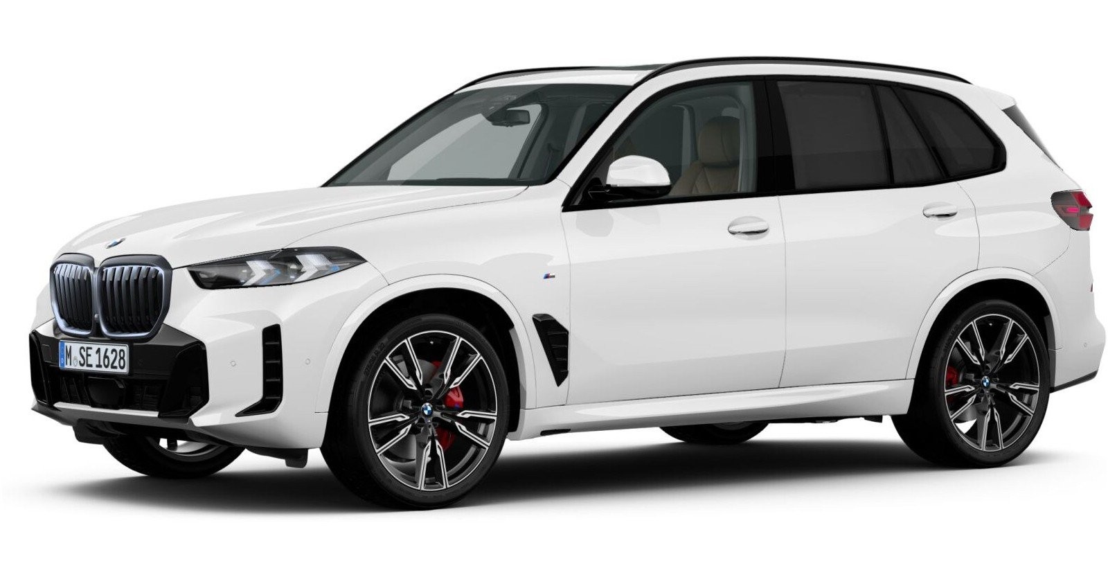 BMW X5 xDrive30d in Grau von vorne BMW X5 xDrive30d in Grau von vorne