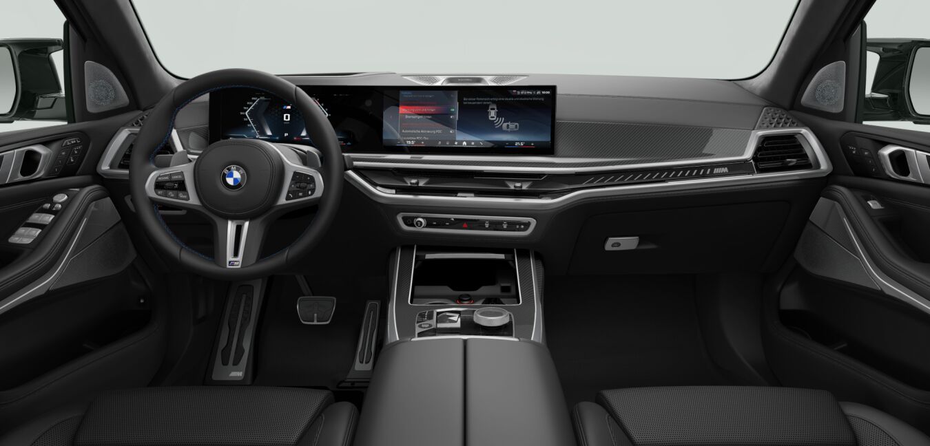 BMW BMW X im Innenraum von vorne
