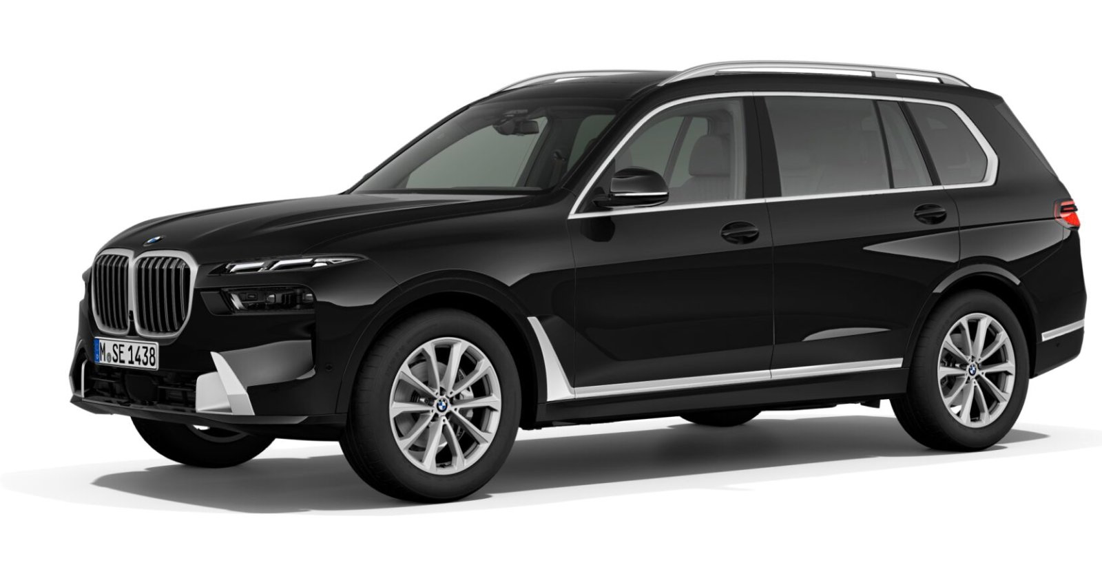 BMW BMW X in Schwarz von vorne BMW BMW X in Schwarz von vorne