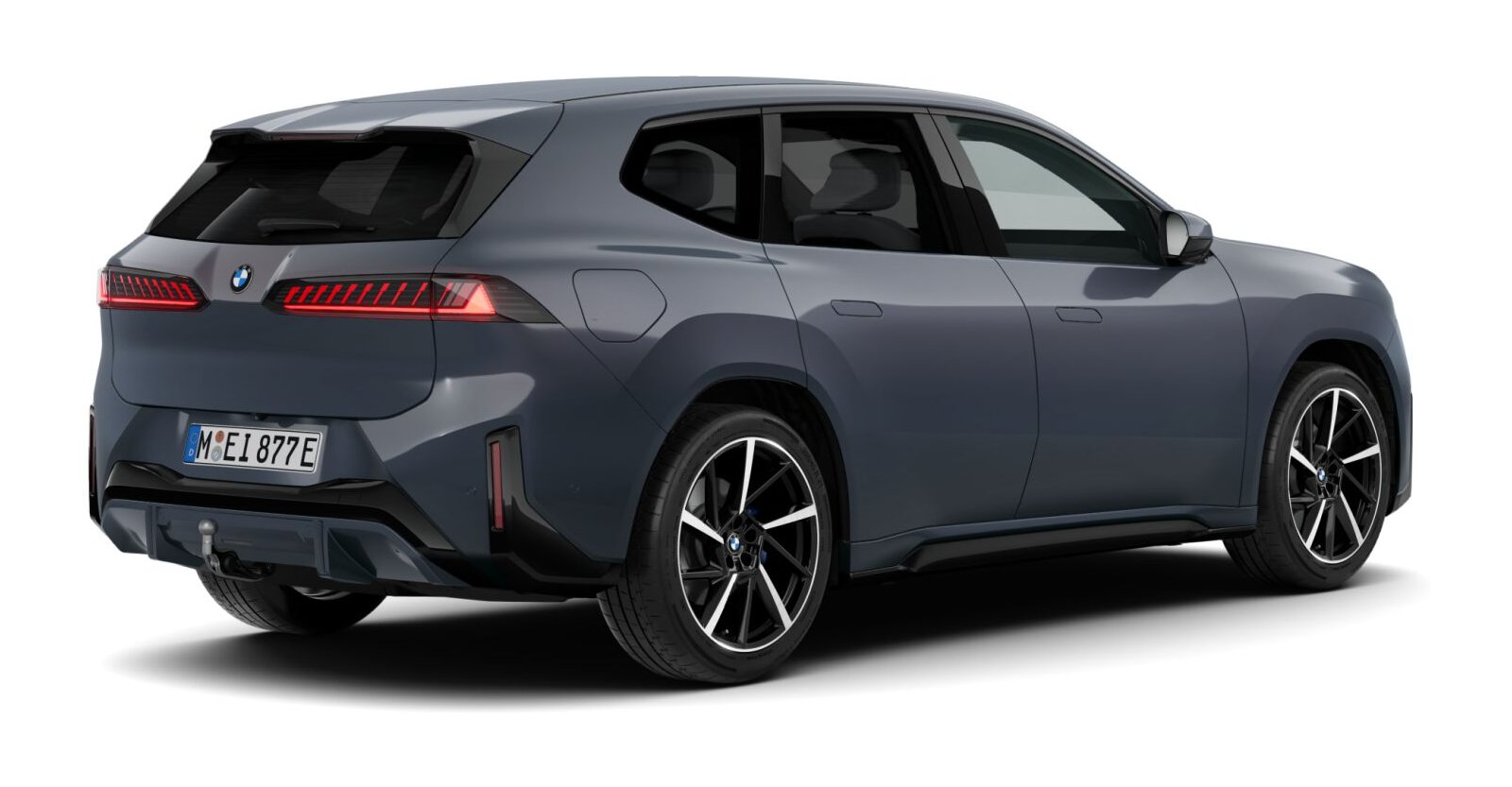 BMW BMW I in Grau von hinten