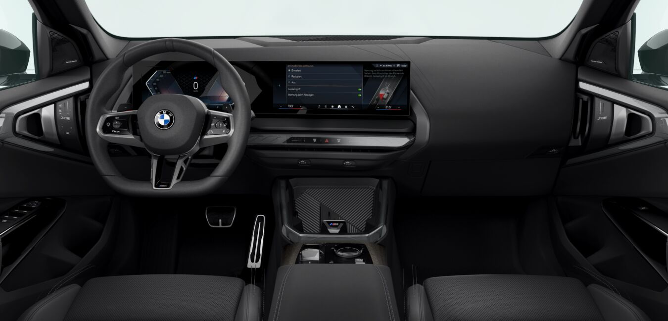 BMW BMW X im Innenraum von vorne