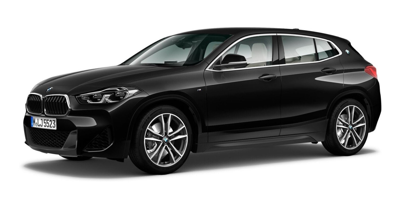 BMW BMW X in Schwarz von vorne BMW BMW X in Schwarz von vorne