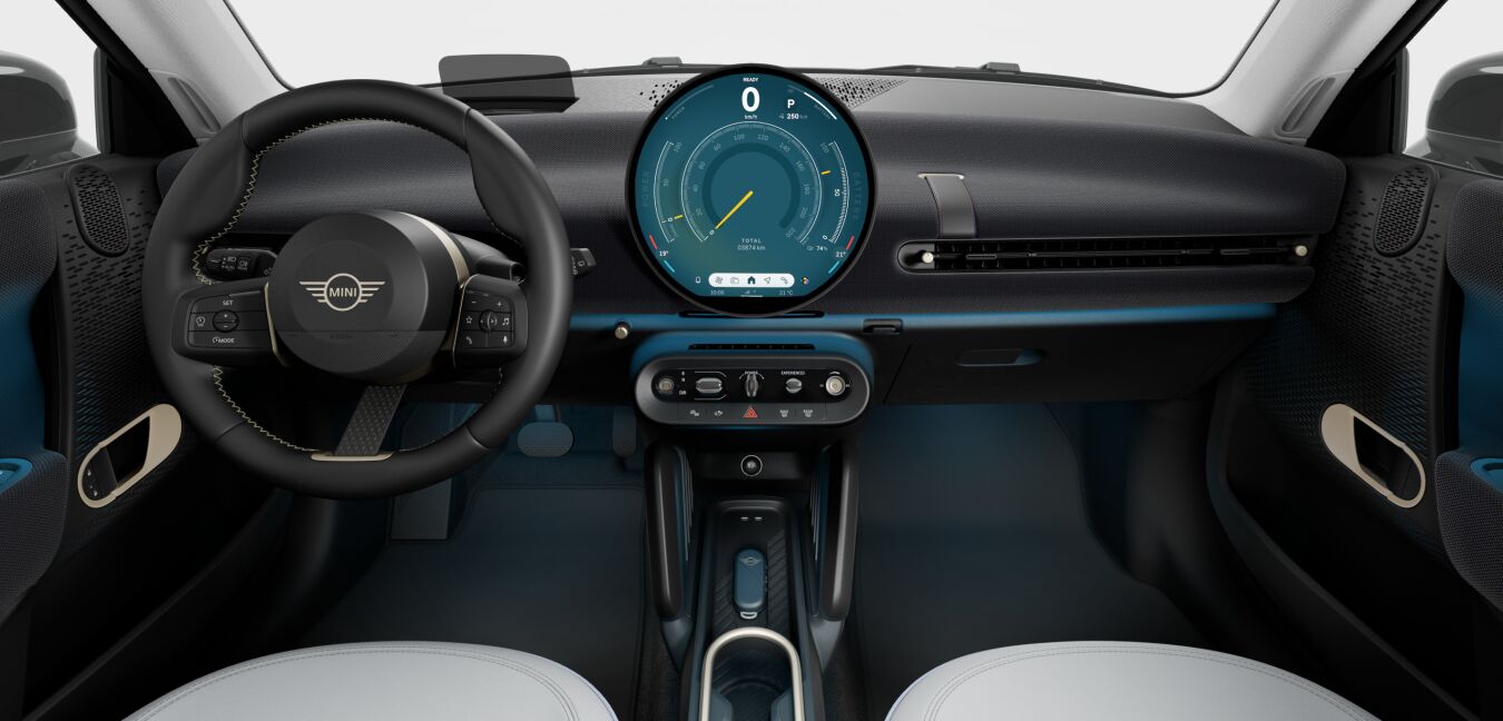 MINI MINI 3-Türer im Innenraum von vorne