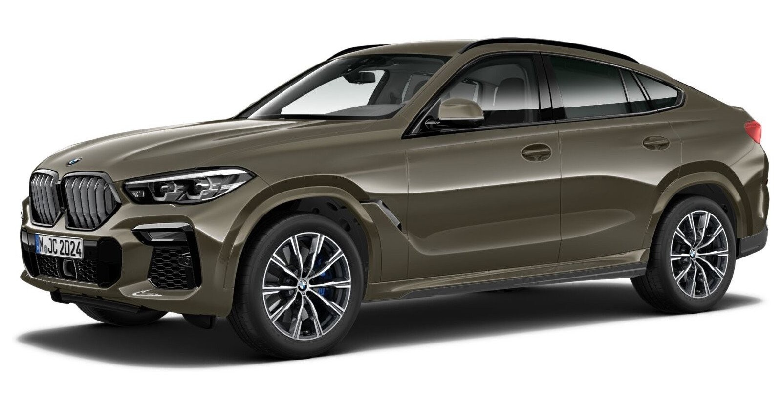 BMW BMW X in Grün von vorne BMW BMW X in Grün von vorne