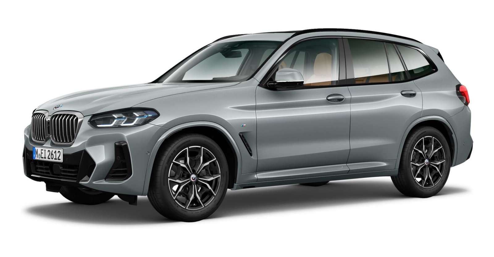 BMW BMW X in Grau von vorne BMW BMW X in Grau von vorne