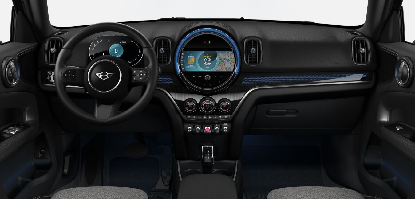 MINI MINI Countryman im Innenraum von vorne