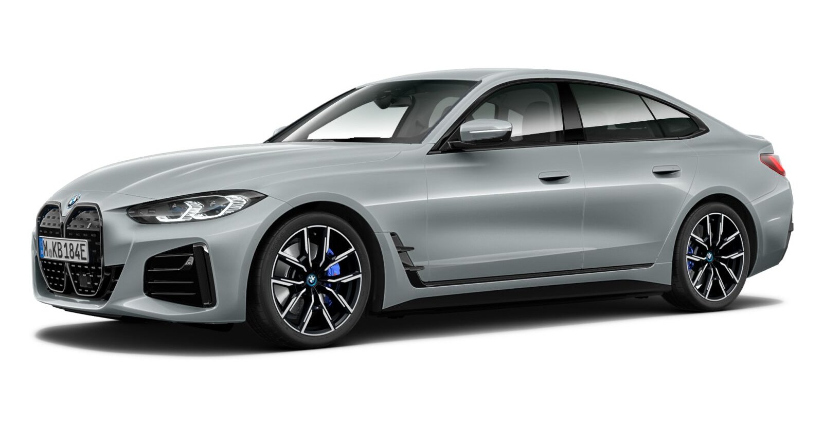 BMW BMW I in Grau von vorne BMW BMW I in Grau von vorne