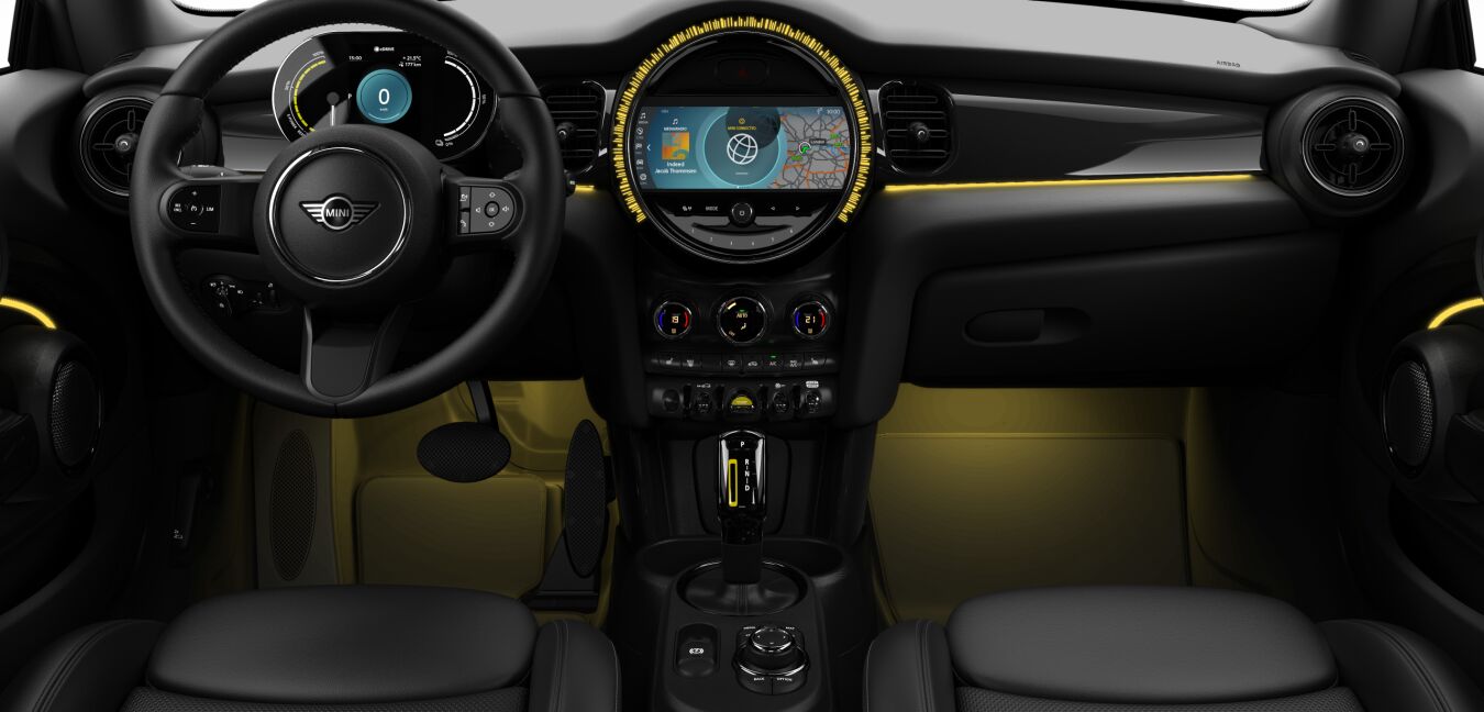 MINI MINI 3-Türer im Innenraum von vorne
