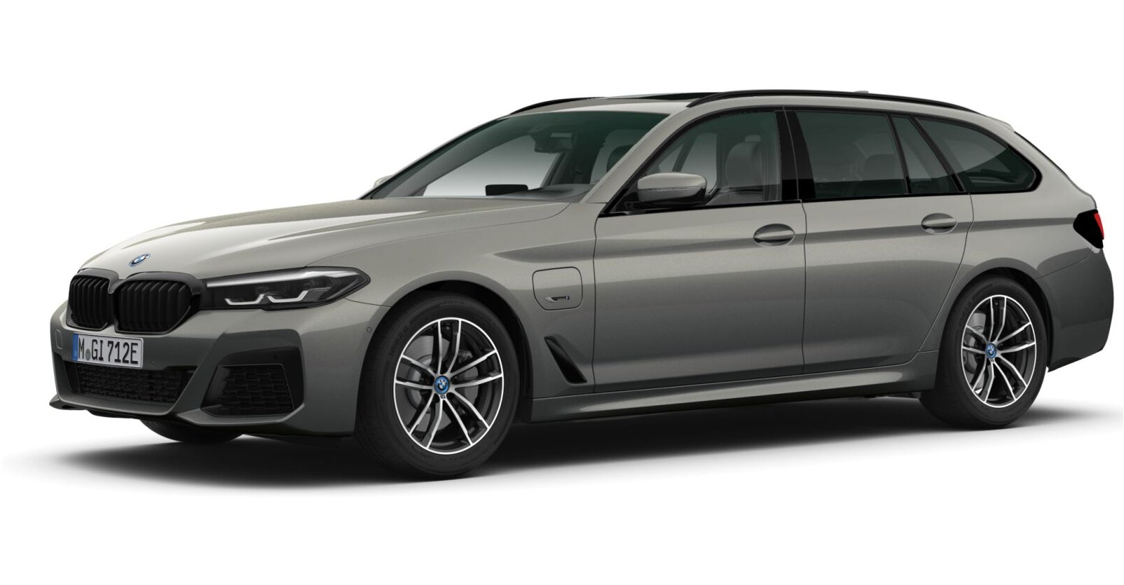 BMW BMW 5er in Grau von vorne BMW BMW 5er in Grau von vorne