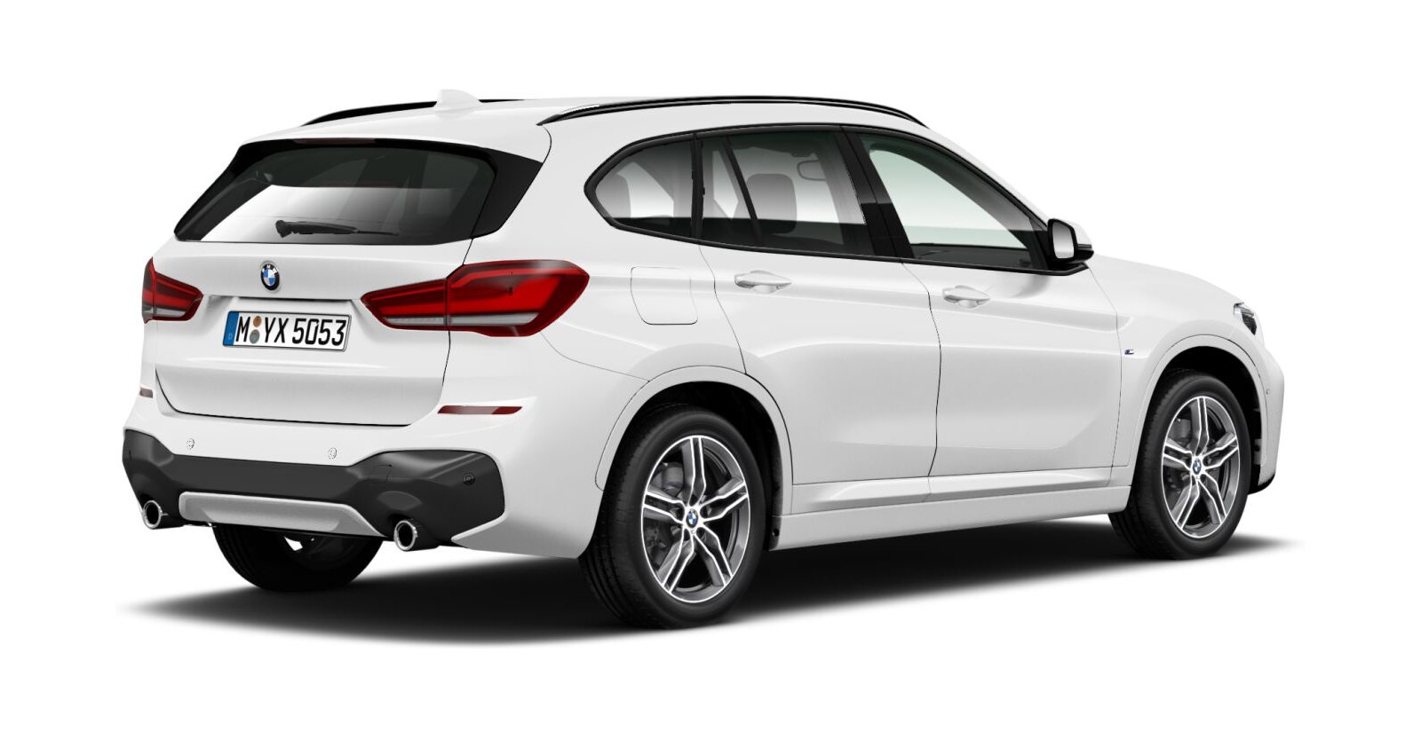 BMW BMW X in Weiß von hinten