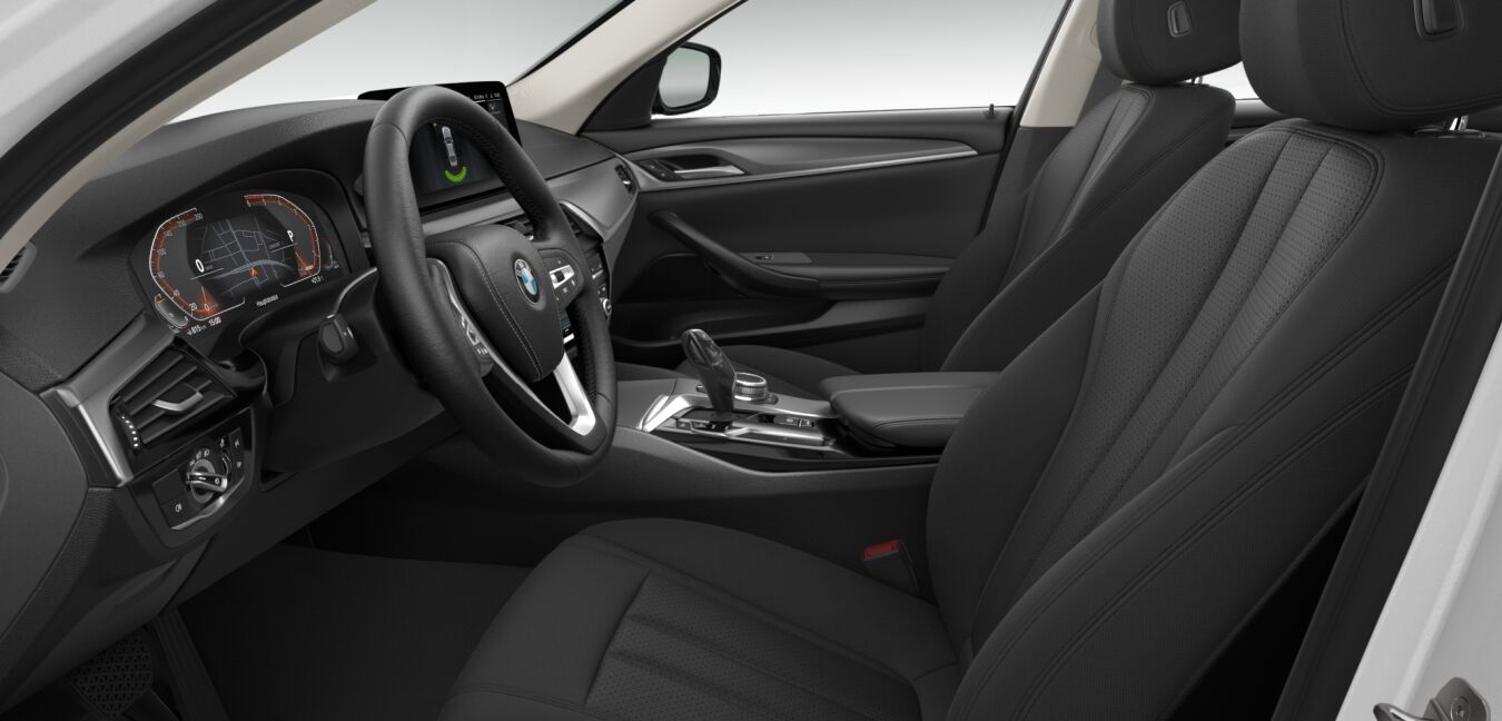 BMW BMW 5er im Innenraum seitlich