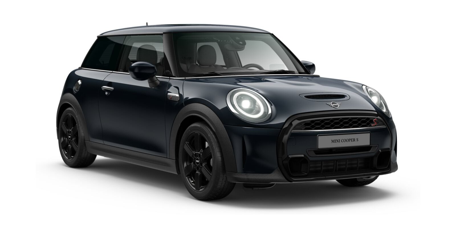 MINI MINI 3-Türer in Schwarz von vorne