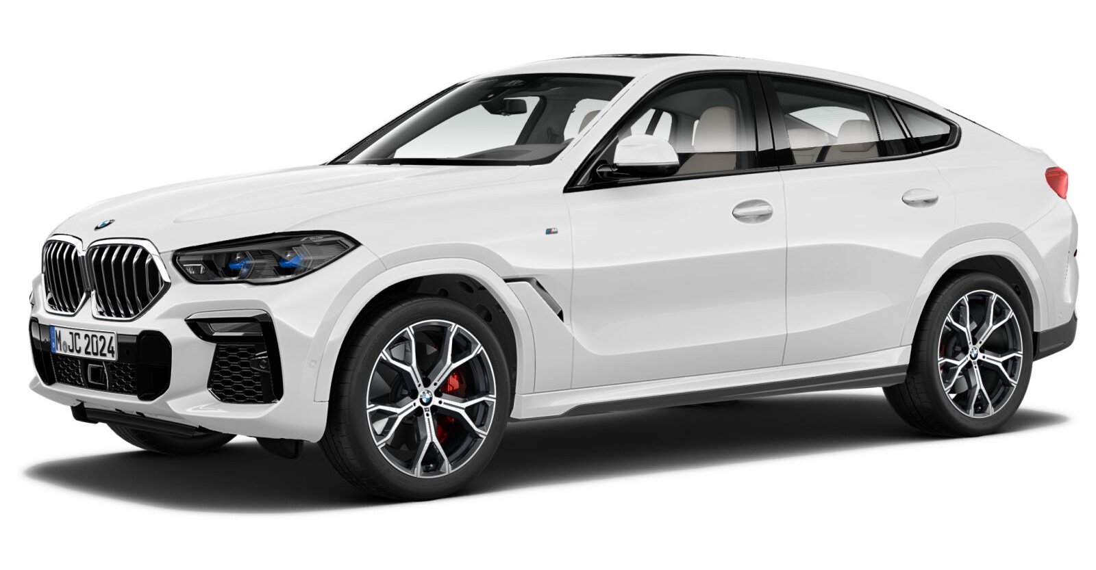 BMW BMW X in Weiß von vorne BMW BMW X in Weiß von vorne