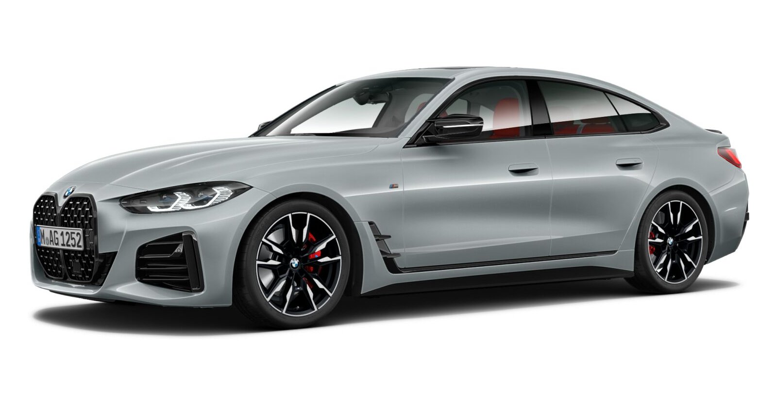 BMW BMW 4er in Grau von vorne