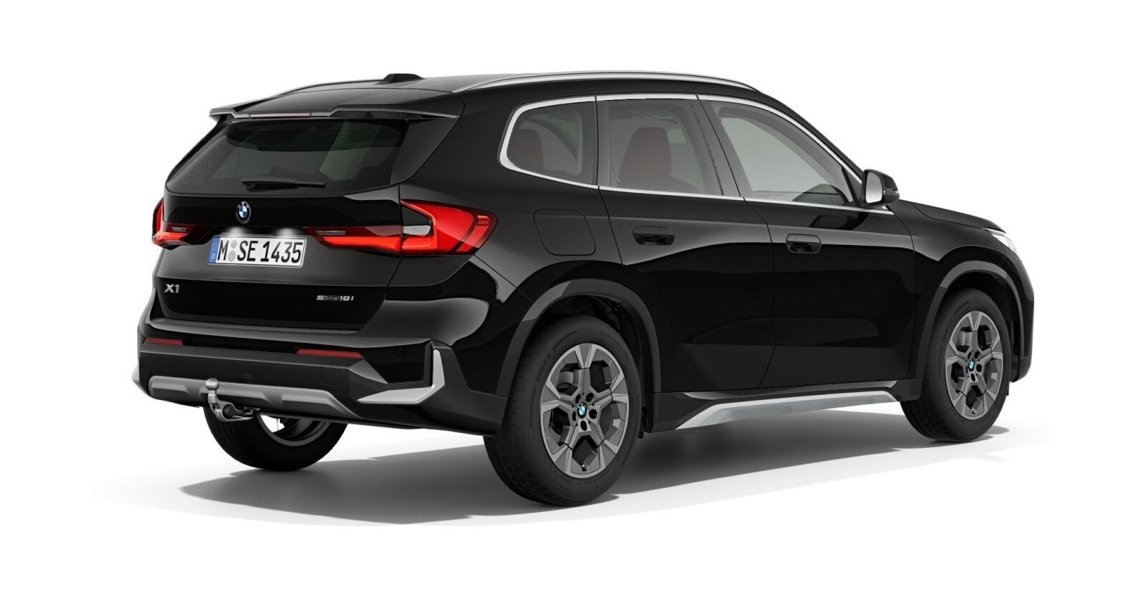 BMW BMW X in Schwarz von hinten BMW BMW X in Schwarz von hinten