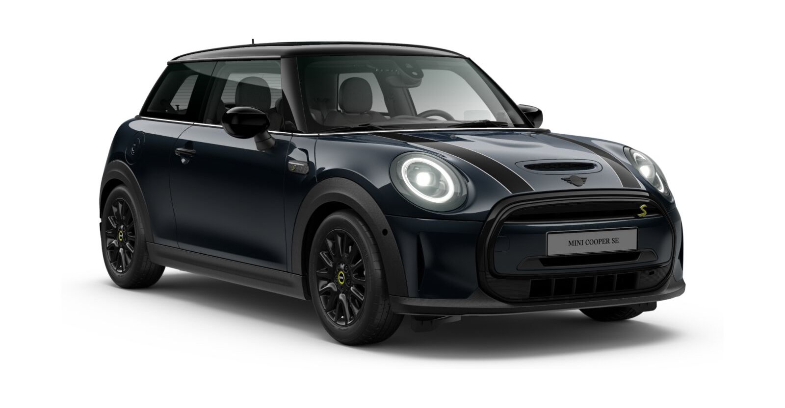 MINI MINI 3-Türer in Schwarz von vorne