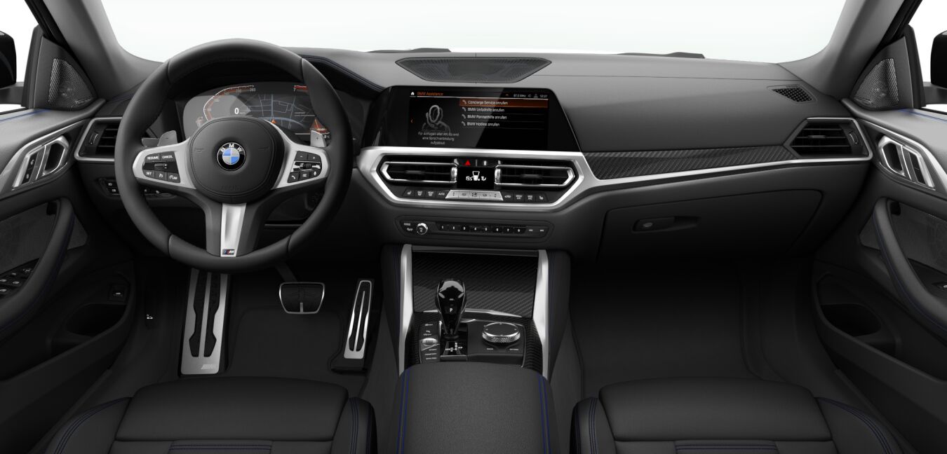 BMW BMW 4er im Innenraum von vorne BMW BMW 4er im Innenraum von vorne