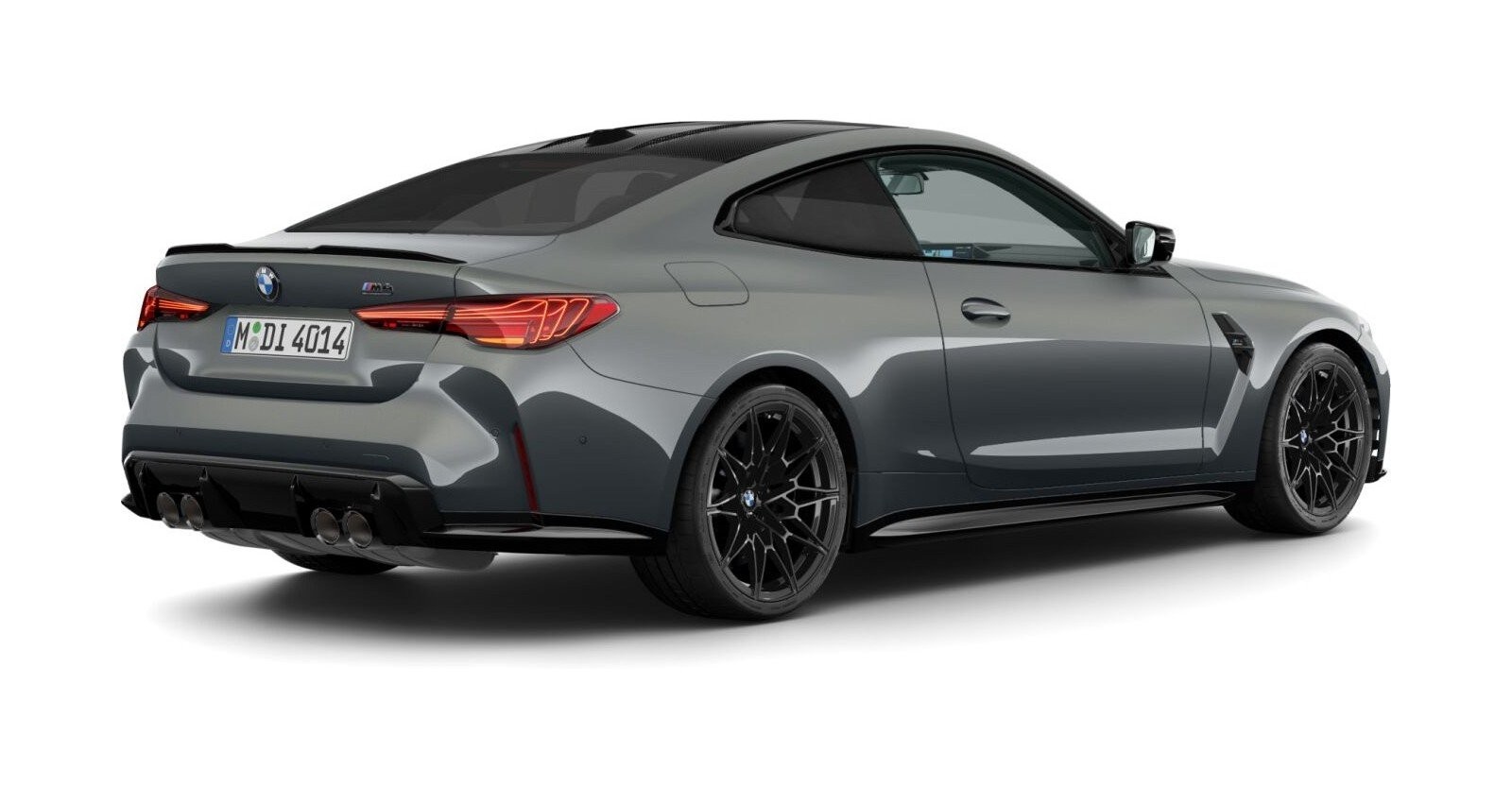 BMW BMW M in Grau von hinten