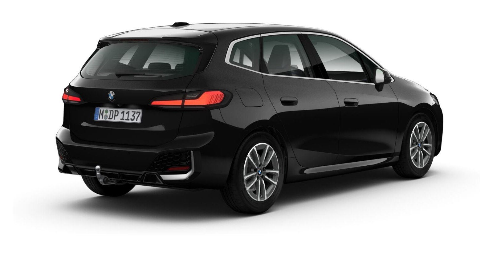 BMW BMW 2er in Schwarz von hinten BMW BMW 2er in Schwarz von hinten