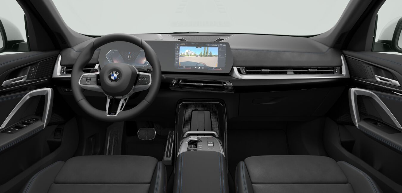 BMW BMW X im Innenraum von vorne