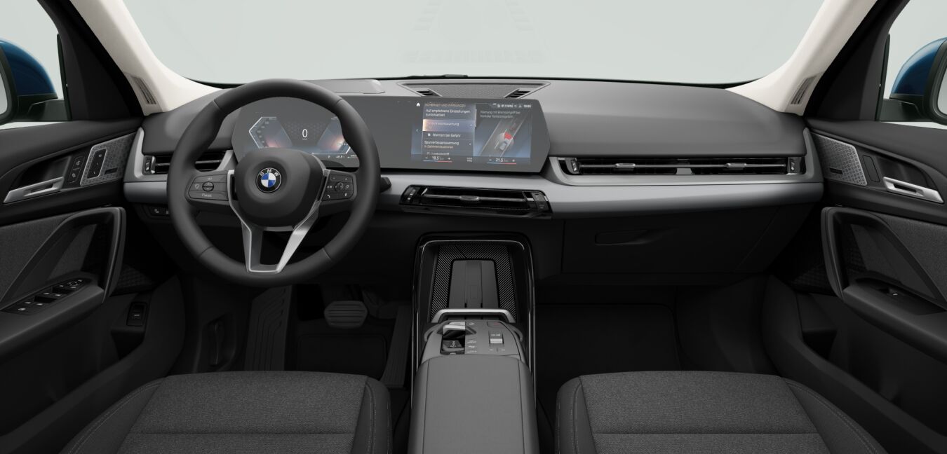 BMW BMW X im Innenraum von vorne