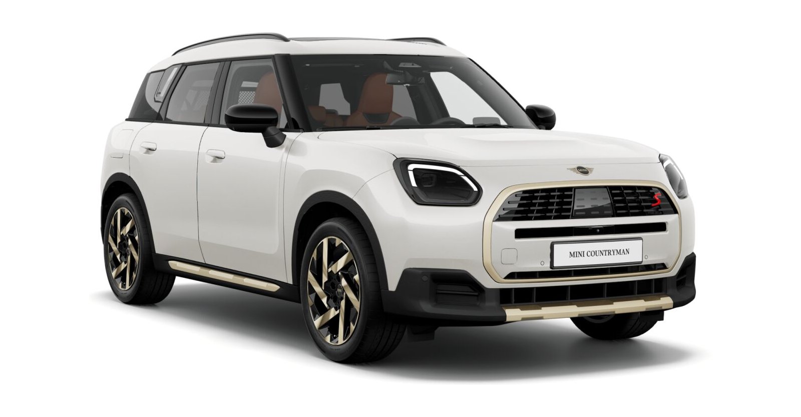 MINI Countryman S ALL4 in Weiß von vorne MINI Countryman S ALL4 in Weiß von vorne