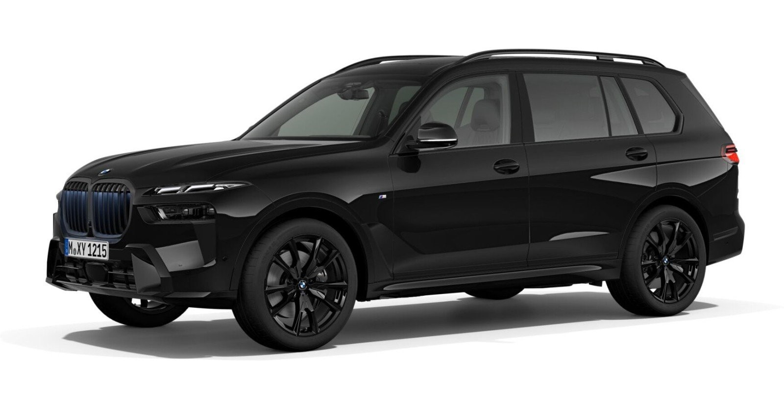 BMW BMW X in Schwarz von vorne