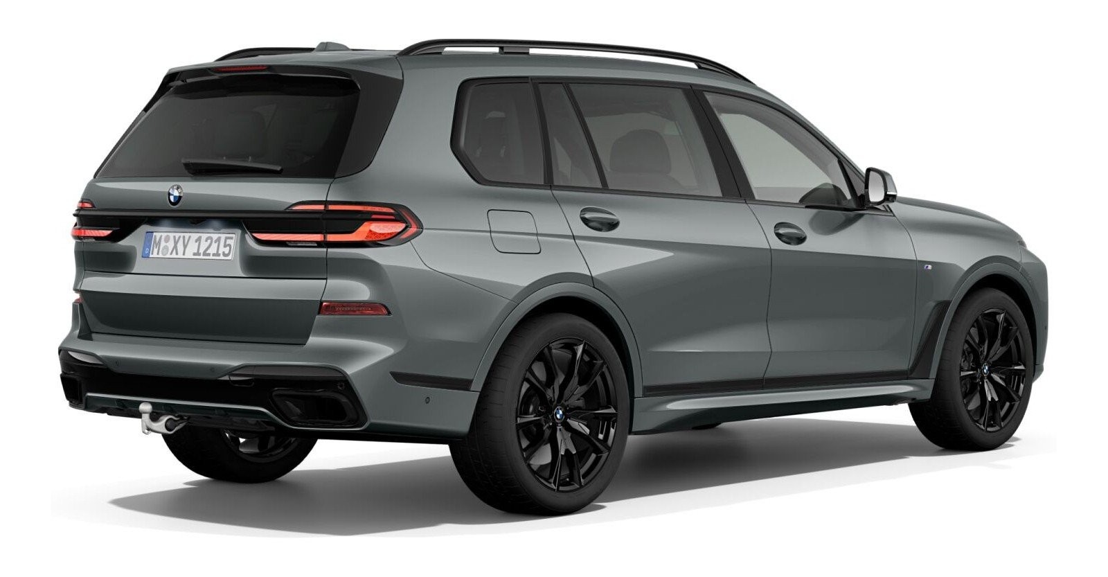 BMW BMW X in Grau von hinten BMW BMW X in Grau von hinten