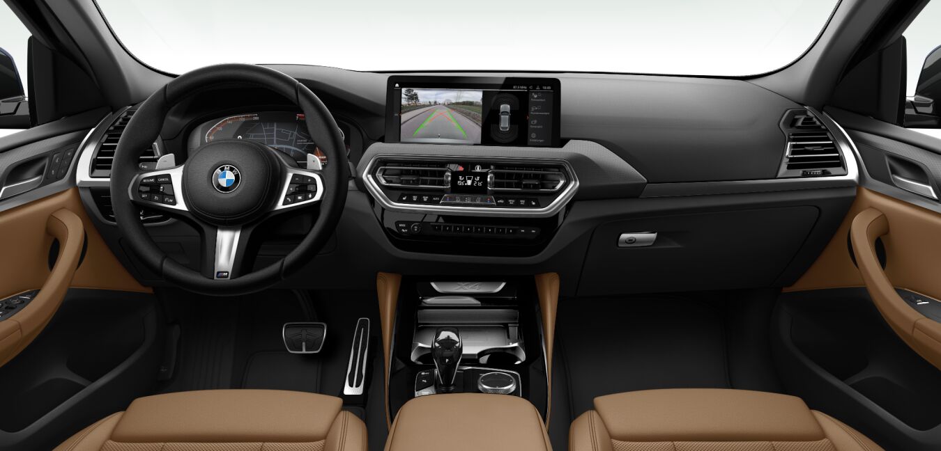 BMW BMW X im Innenraum von vorne