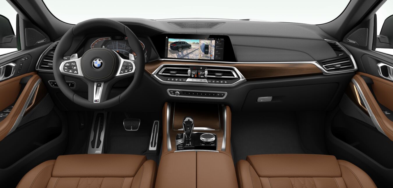 BMW BMW X im Innenraum von vorne