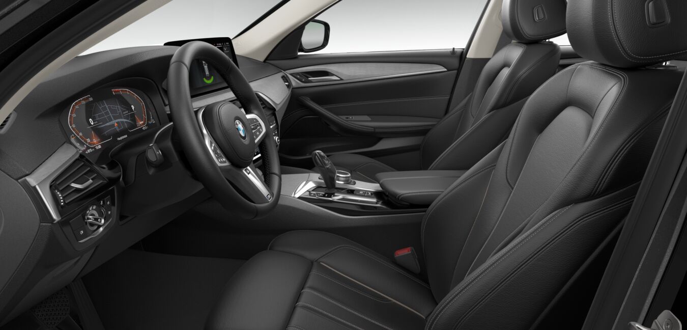 BMW BMW 5er im Innenraum seitlich BMW BMW 5er im Innenraum seitlich