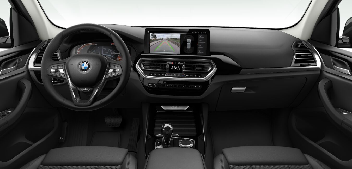 BMW BMW X im Innenraum von vorne
