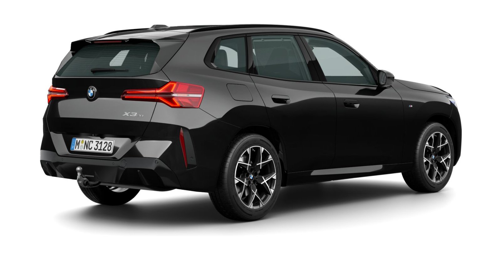 BMW BMW X in Schwarz von hinten BMW BMW X in Schwarz von hinten