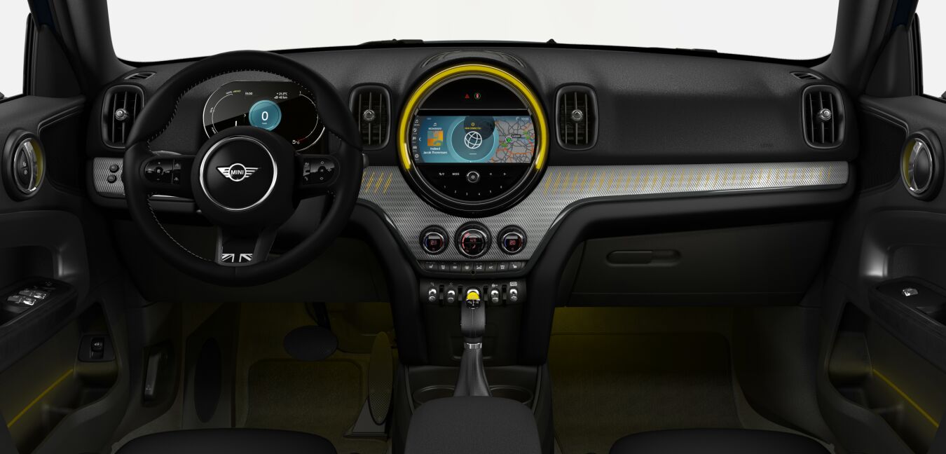 MINI MINI Countryman im Innenraum von vorne