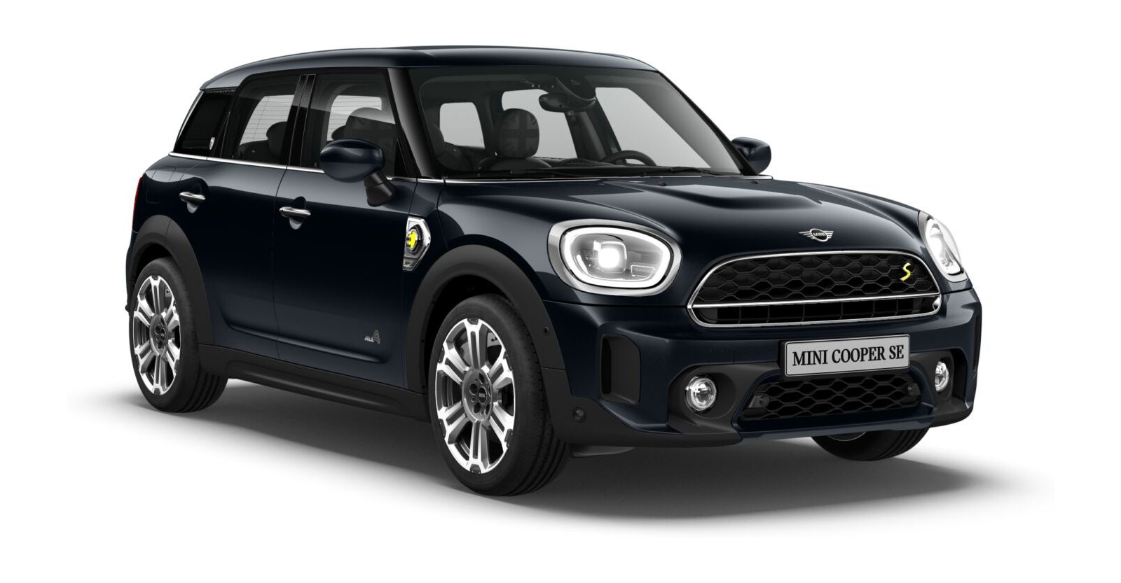 MINI MINI Countryman in Schwarz von vorne