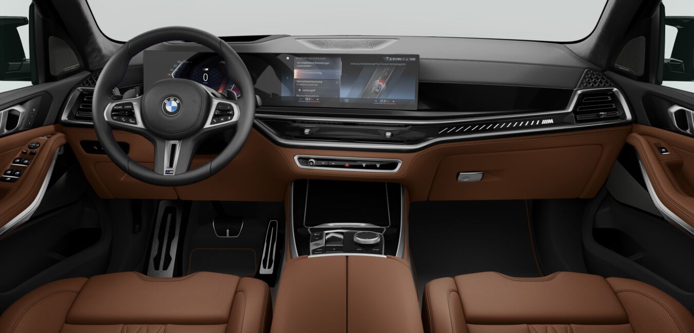 BMW BMW X im Innenraum von vorne