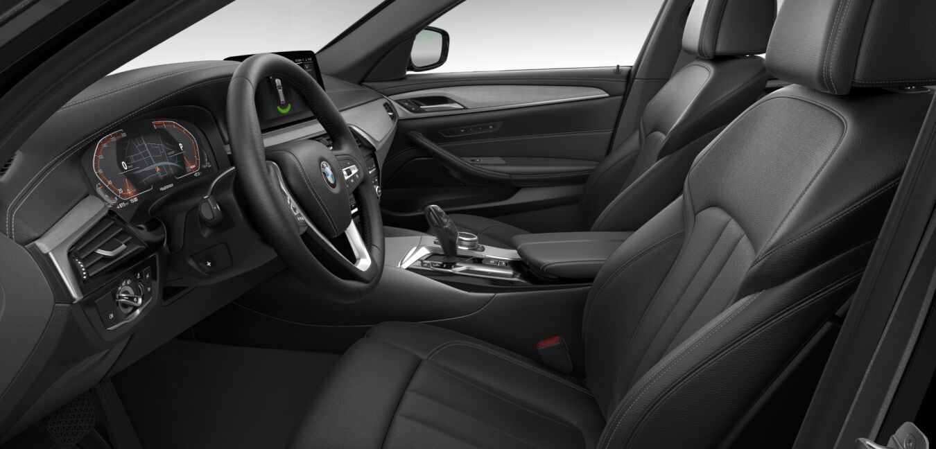 BMW BMW 5er im Innenraum seitlich