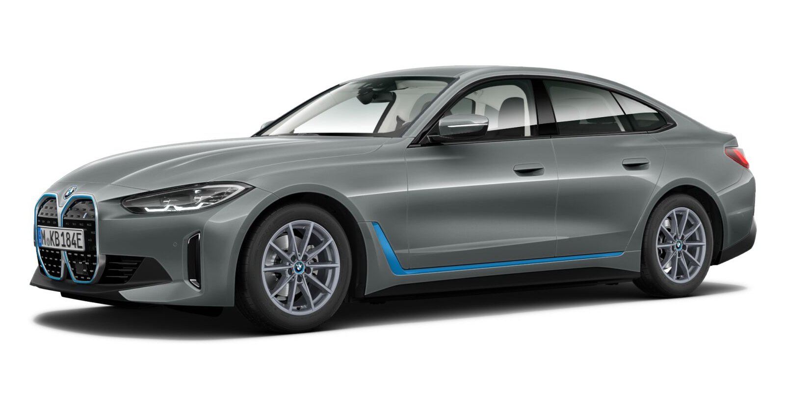 BMW BMW I in Grau von vorne BMW BMW I in Grau von vorne