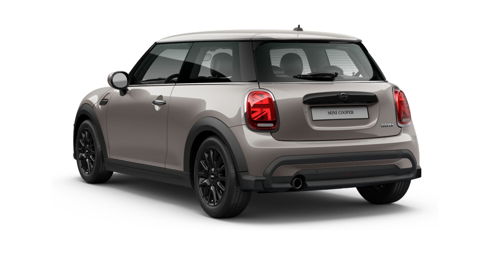 MINI MINI 3-Türer in Grau von hinten