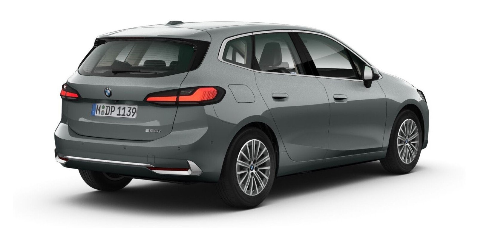 BMW BMW 2er in Grau von hinten BMW BMW 2er in Grau von hinten