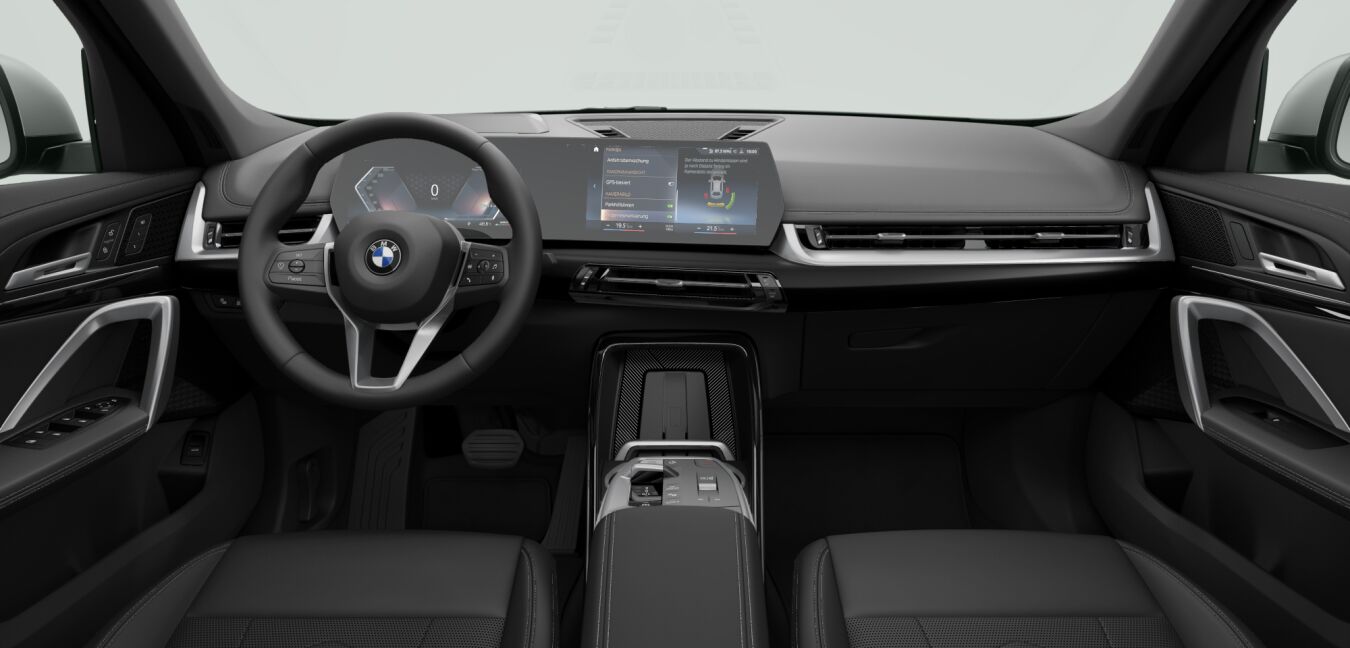 BMW BMW X im Innenraum von vorne