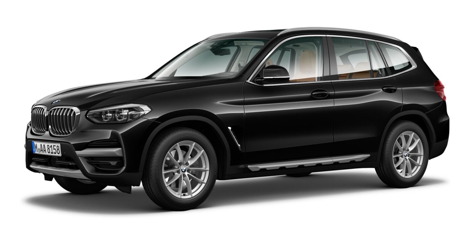 BMW BMW X in Schwarz von vorne BMW BMW X in Schwarz von vorne