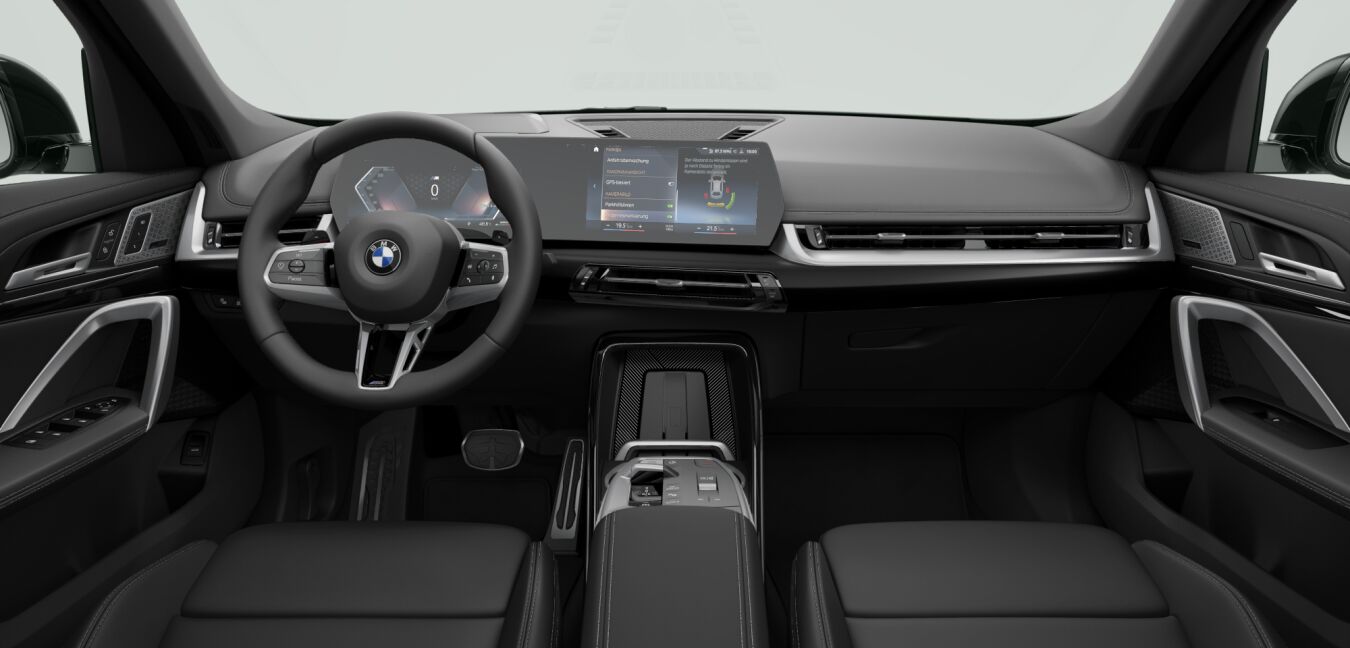 BMW BMW X im Innenraum von vorne