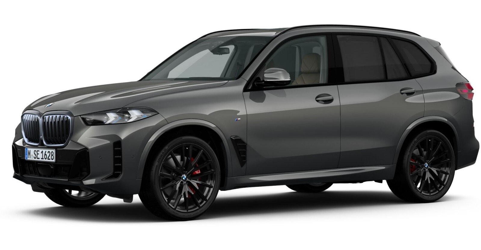 BMW X5 xDrive40d in Grau von vorne BMW X5 xDrive40d in Grau von vorne