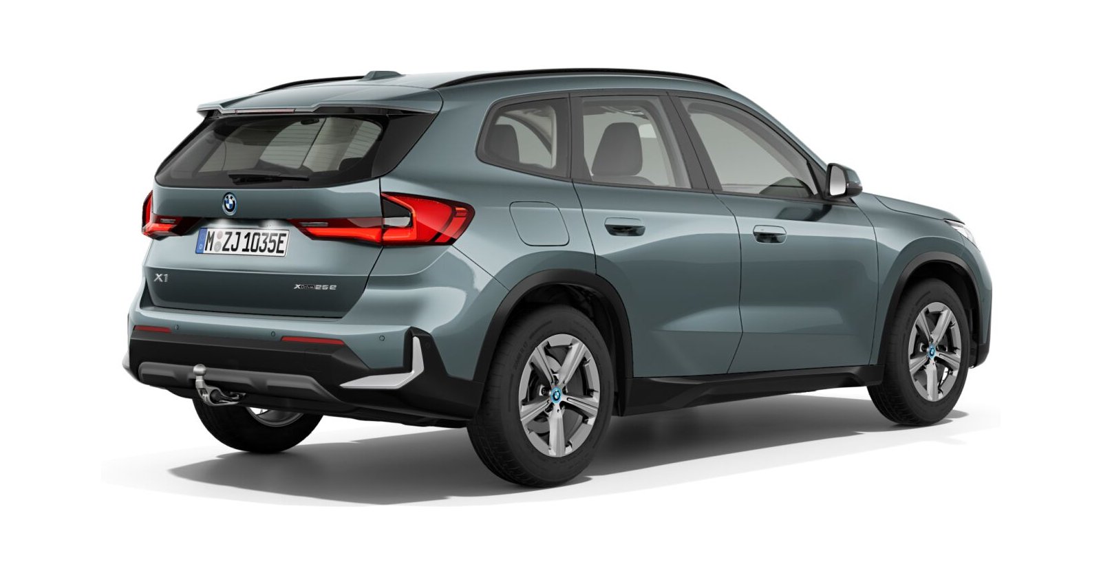 BMW BMW X in Grün von hinten