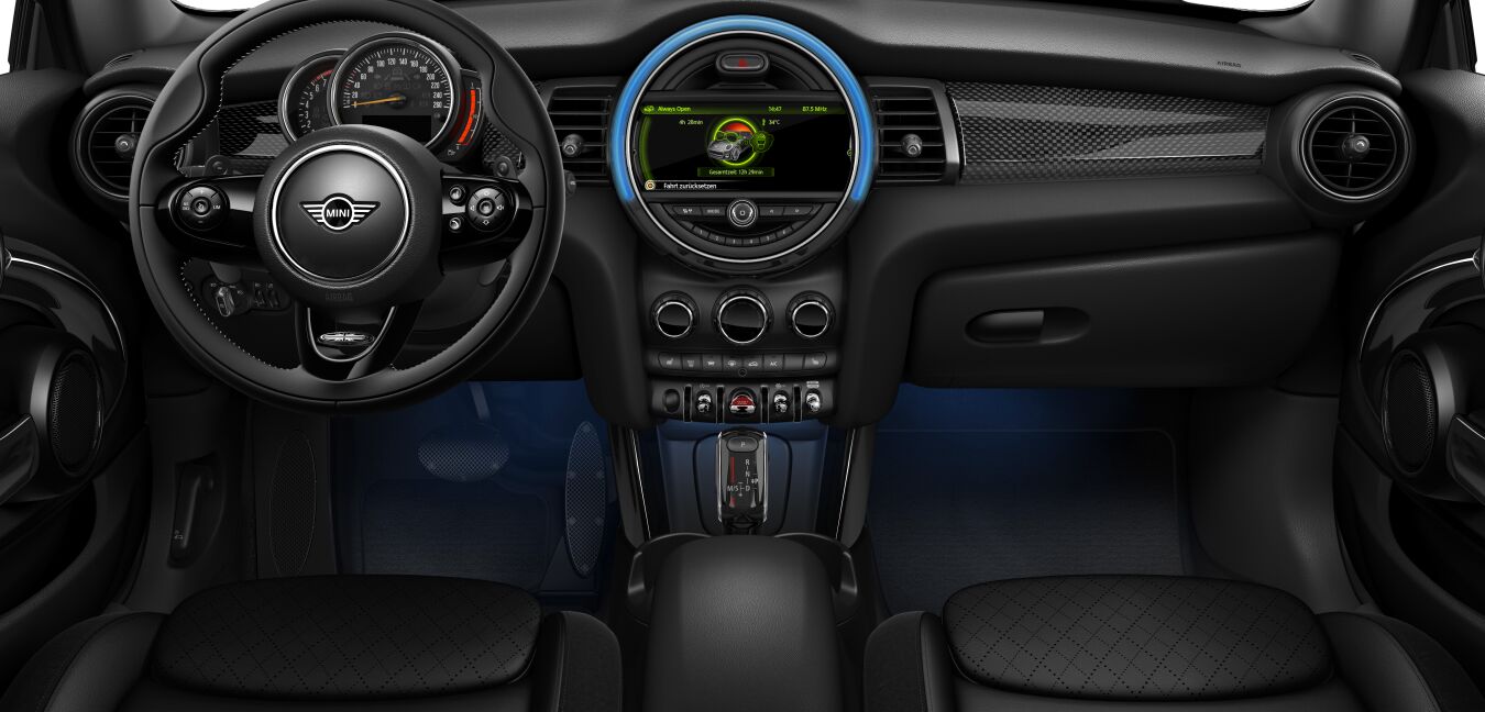 MINI MINI Cabrio im Innenraum von vorne